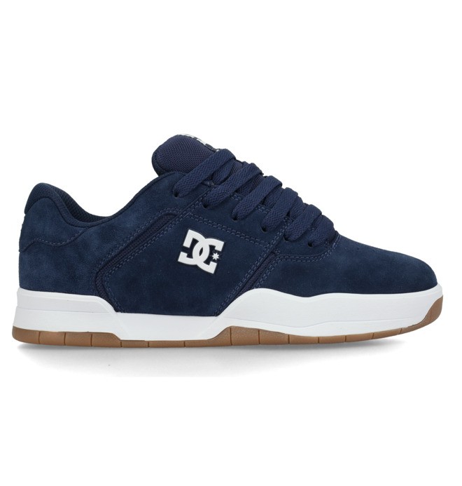 Central - Zapatillas de piel Azul hombre