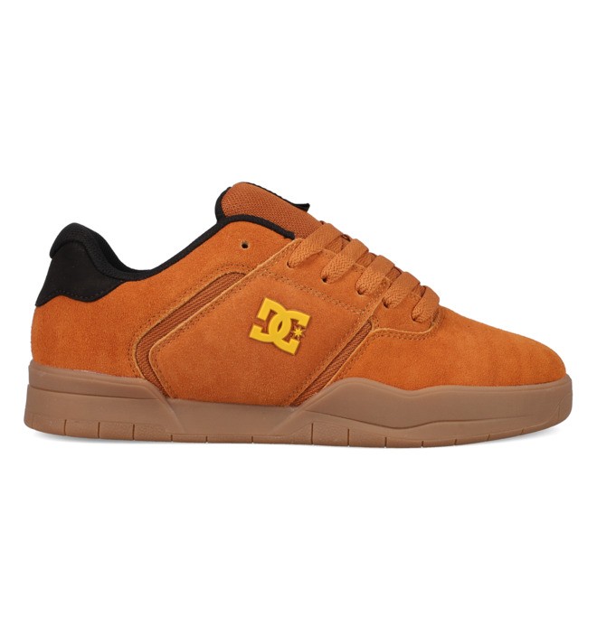 Central - Zapatillas de piel Marrón hombre