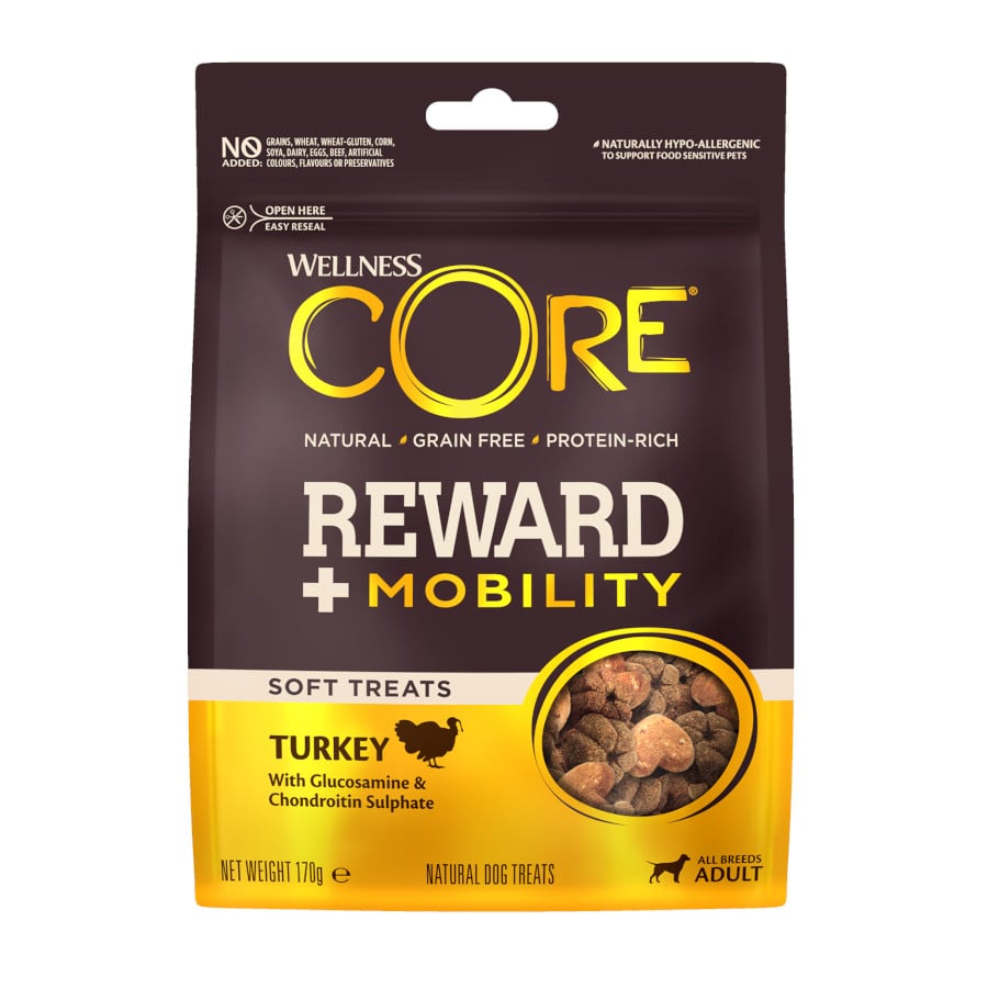 /2-bolsitas-x-170-g-wellness-core-bocaditos-reward--mobility-pavo-para-perros-adultos-pack-ahorro