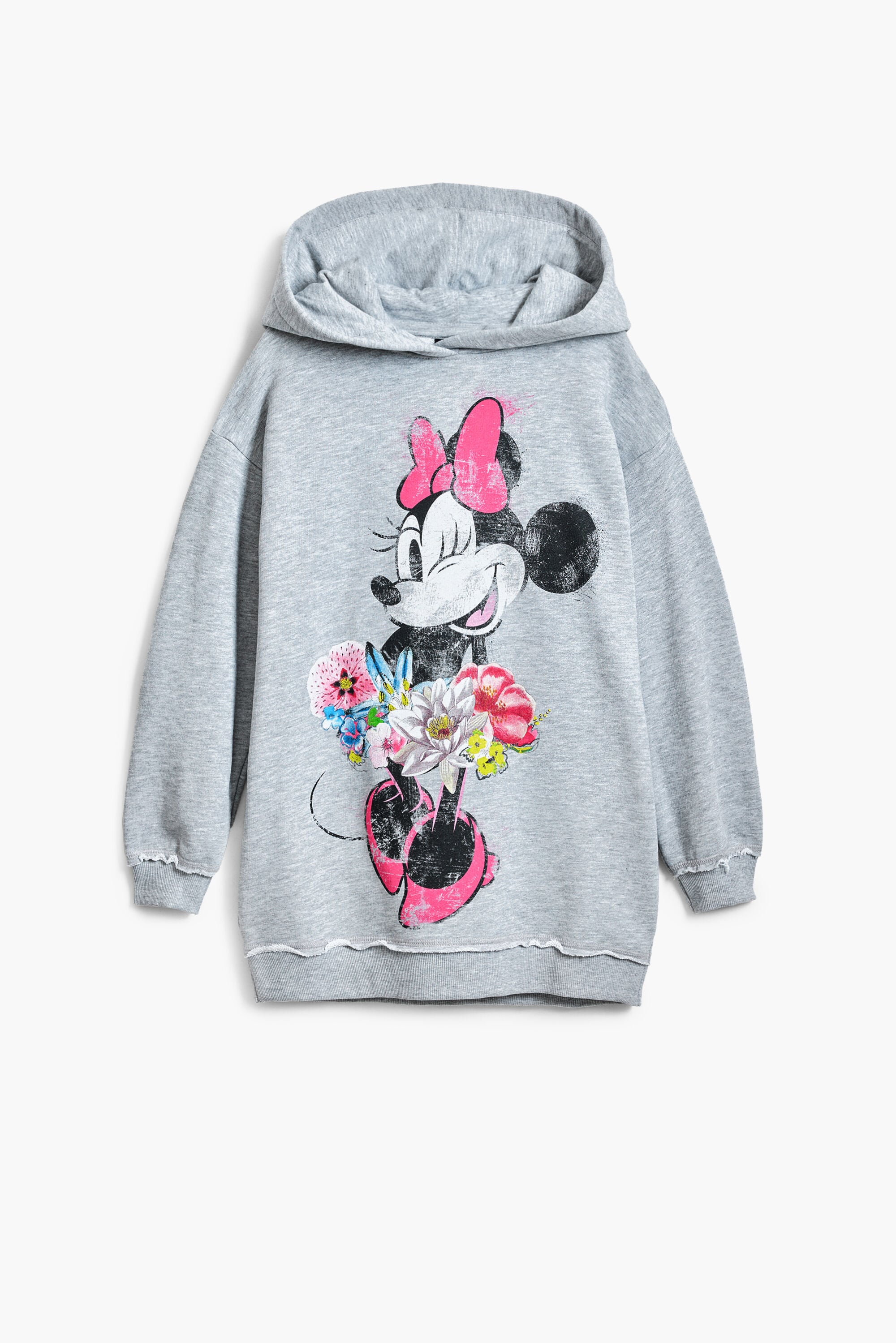 Desigual, Vestido sudadera Minnie Mouse™, Algodon, Negro, 3/4